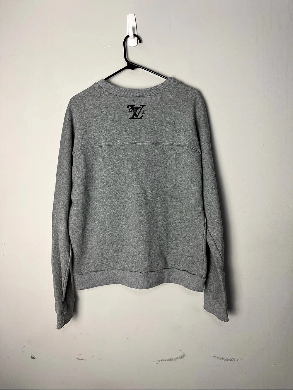 Louis Vuitton x Nigo Squared LV Sweatshirt Gray Medium - Picture 2 of 10